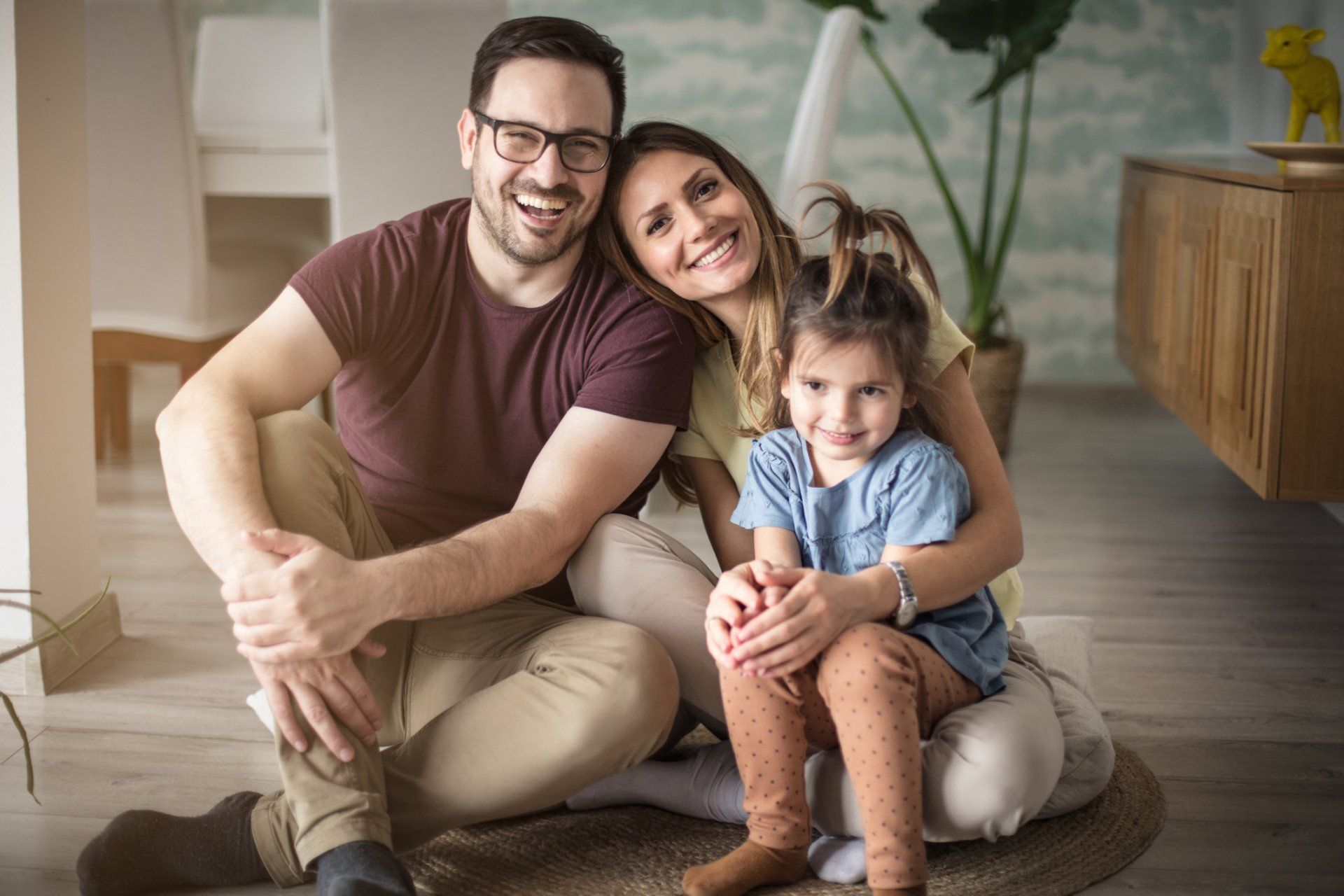 Very Happy Man With His Family — Charlotte, NC — In and Out Bail Bonds Very Happy Man With His Family — Charlotte, NC — In and Out Bail Bonds