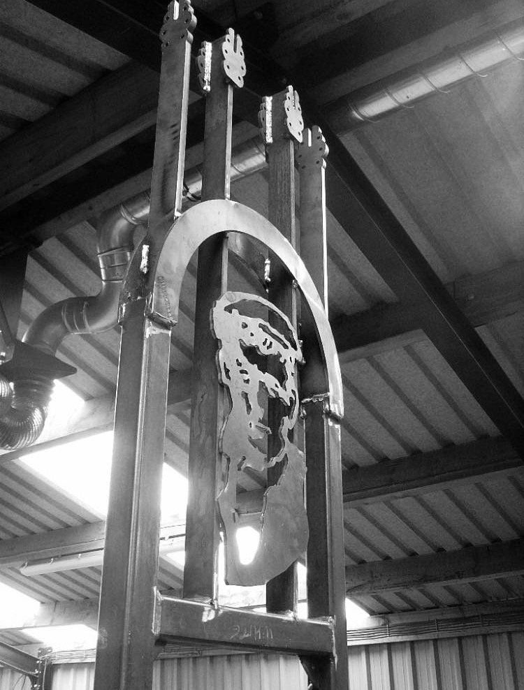 Ornamental Railings made to client specification by MW Engineering & Fabrication Kirkcudbright Dumfries & Galloway Scotland