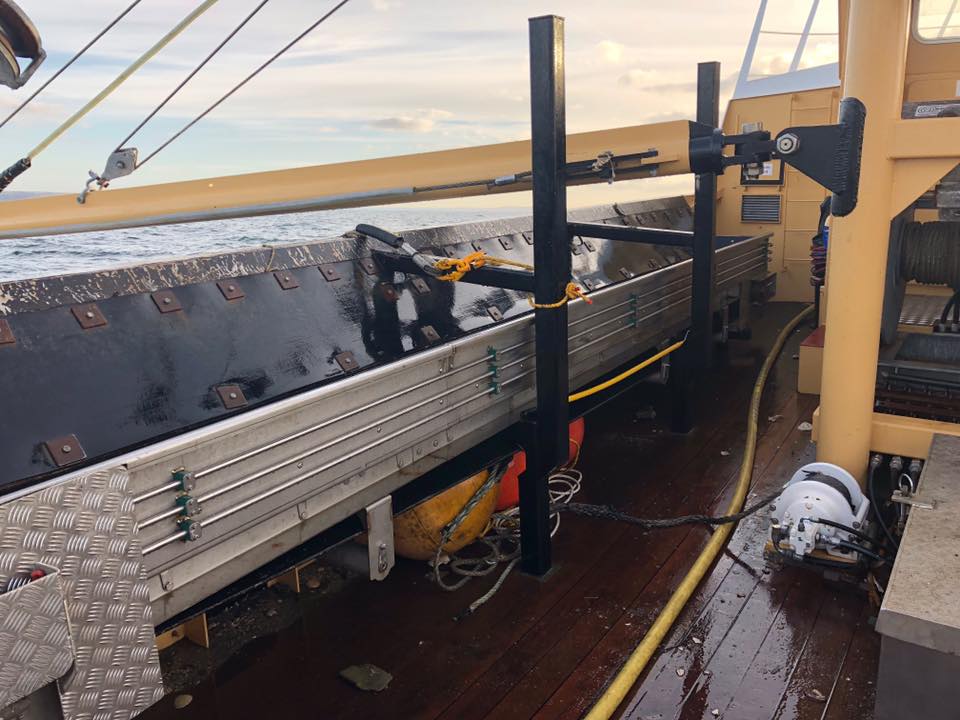 Trawler Conveyors fabricated to your specification by MW Engineering & Fabrication near Kirkcudbright, Scotland