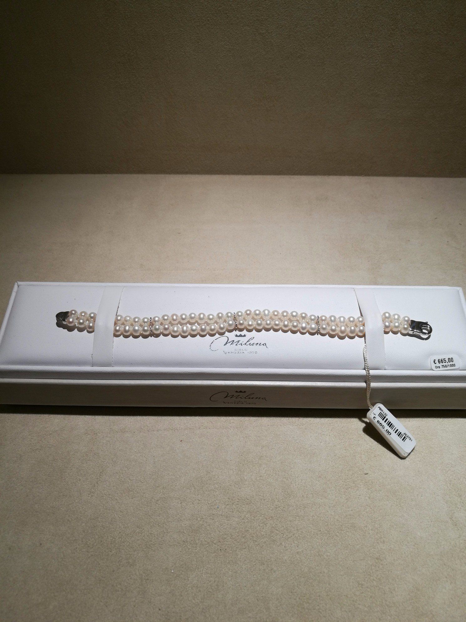 bracciale di perle