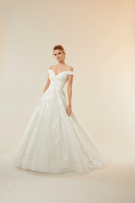 Morilee wedding dress MGNY 51702 front