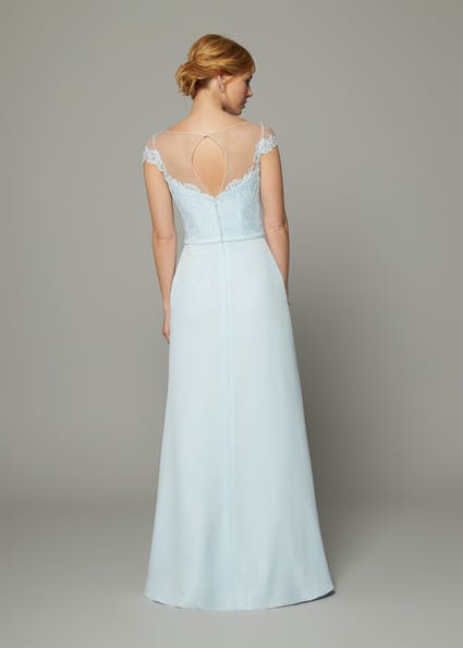 Romantica bridesmaid Laine back