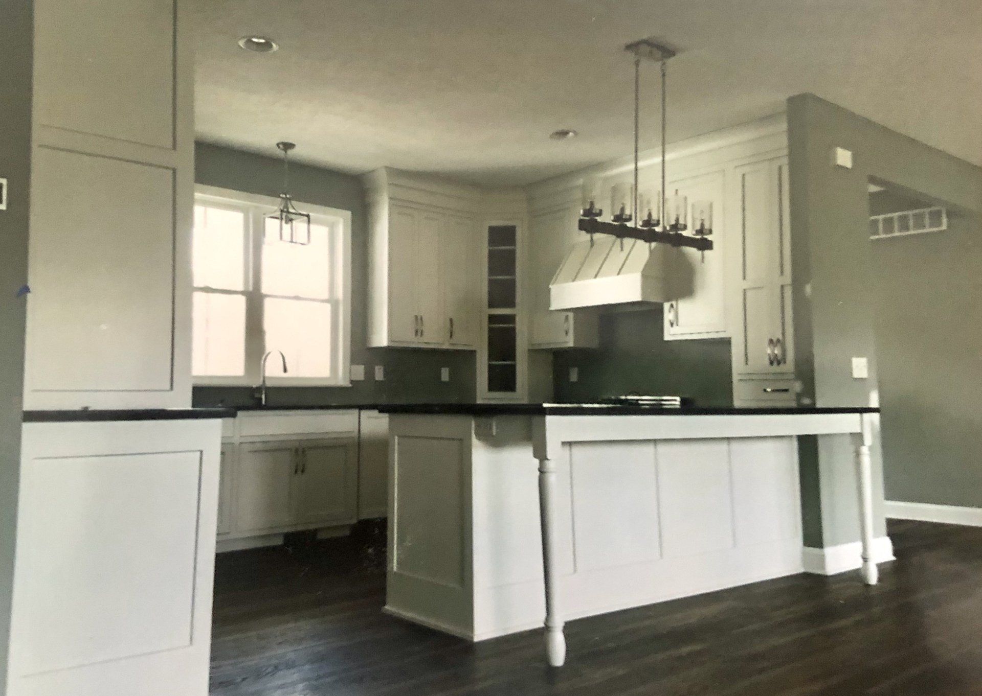 New white cabinets