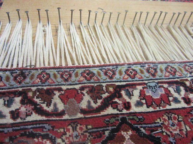 Rug Repair Berkeley, CA adding fringe to persian rugs 