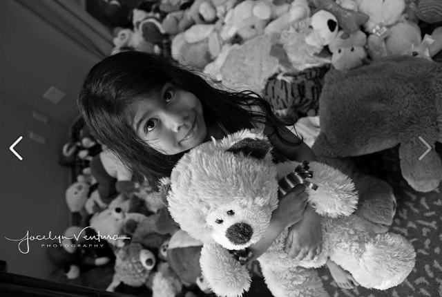 An admirer of the Bears in The Buddy Bear® Bin