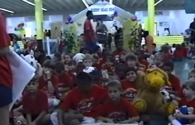 Preschoolers Preparing to Enter The Buddy Bear® Den