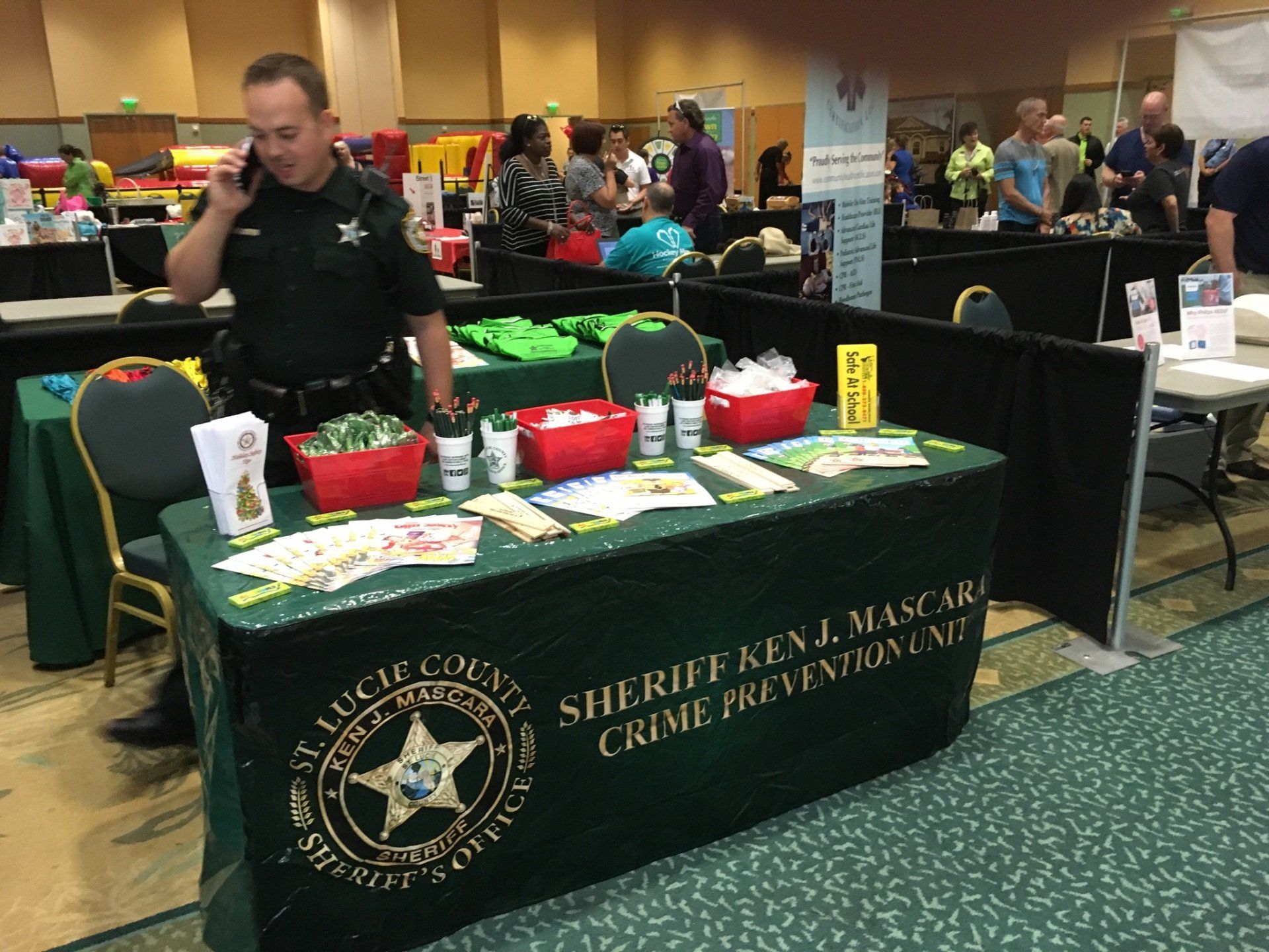 St Lucie County Sherrif at Buddy Bear® den