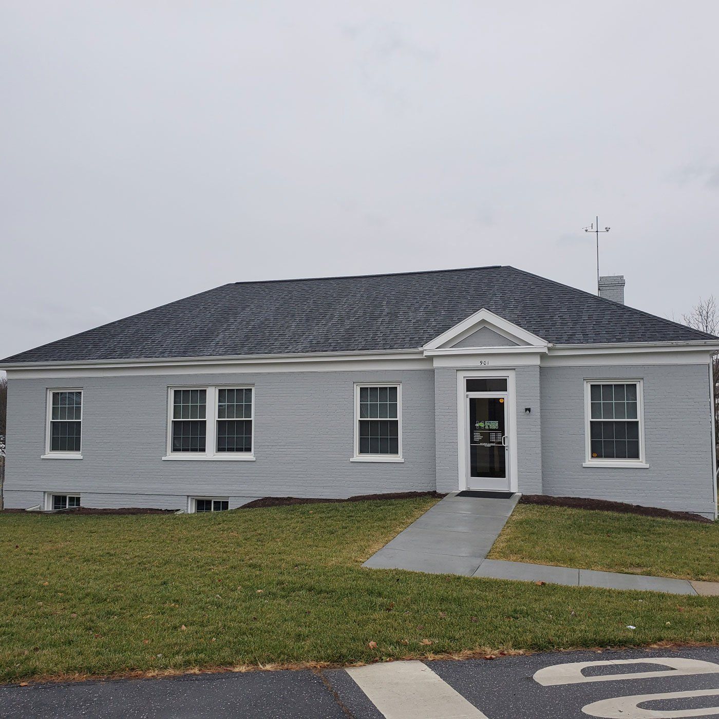 Commercial Building With New Roof — Rockingham, VA — Garland's Roofing Commercial Building With New Roof — Rockingham, VA — Garland's Roofing