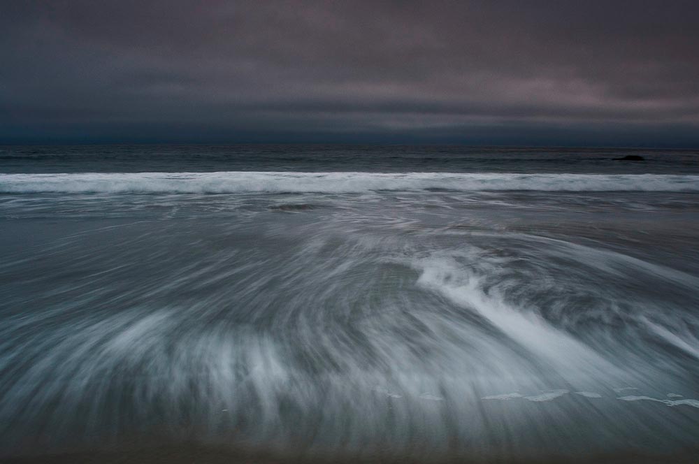Gualala Beach, dusk