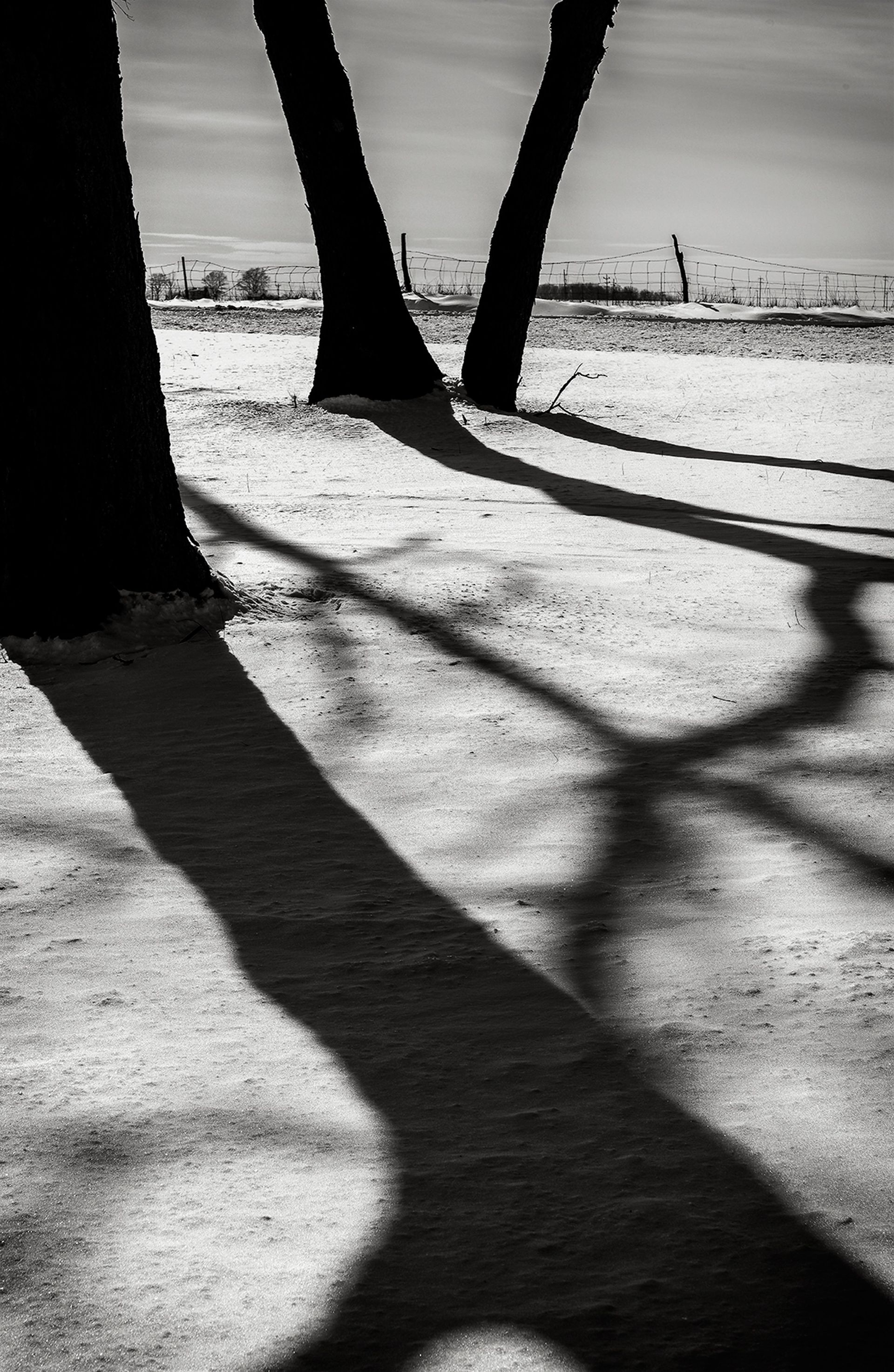 Snow Lines Butler Cty, OH