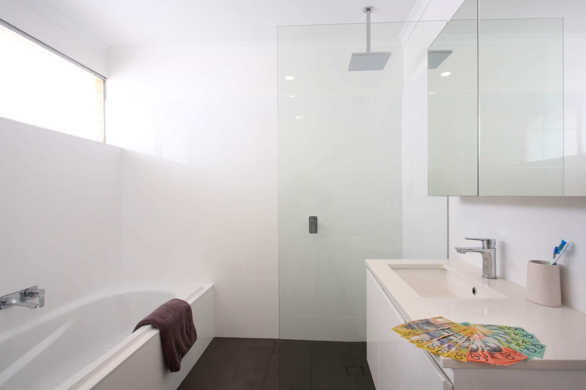 Open Shower