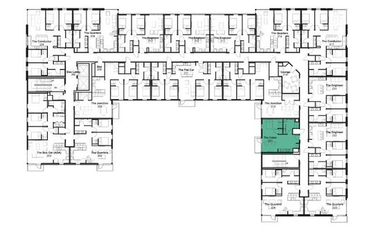 Second Floor – The Cabin