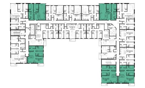 Second Floor – The Quarters