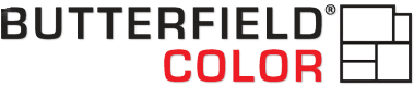 Butterfield Color logo, manufacturer of decorative concrete coloring and finishing products