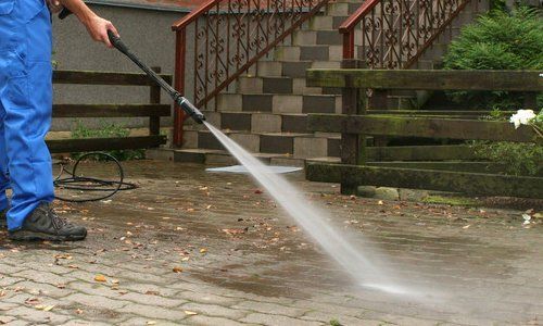 Clearance of leftover debris from outside your property