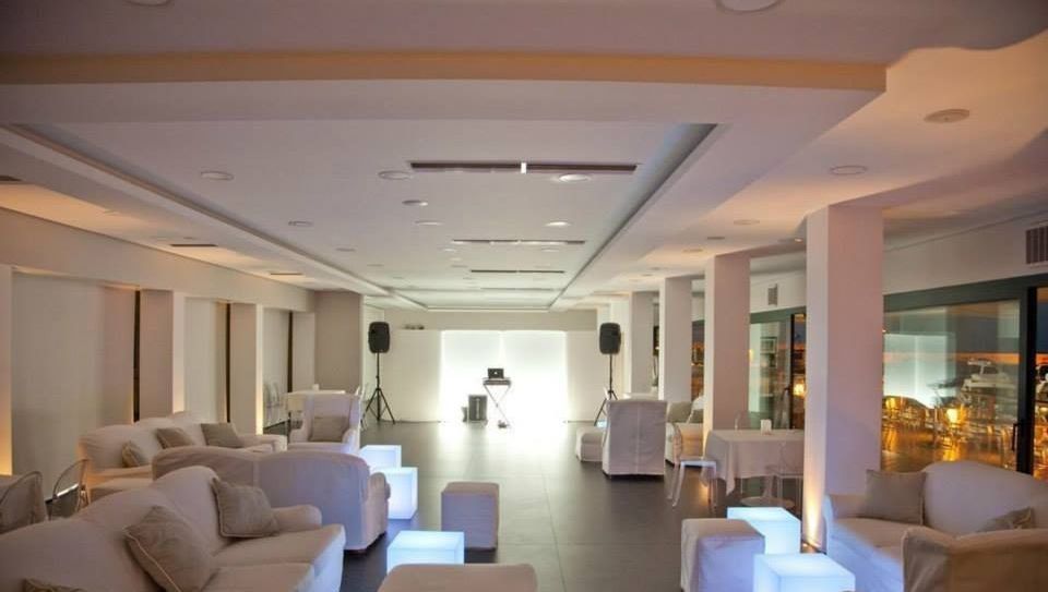 Panoramica interni sala eventi
