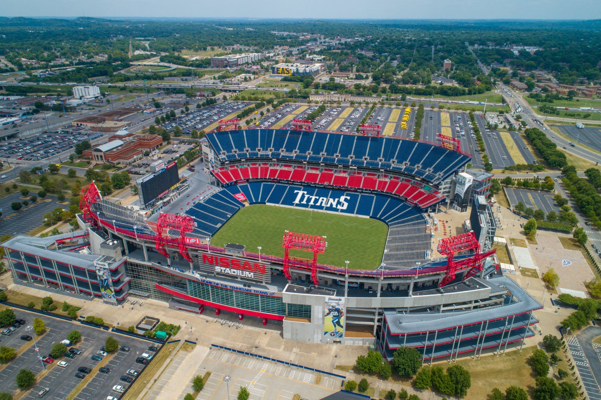 nissan stadium commercial construction
