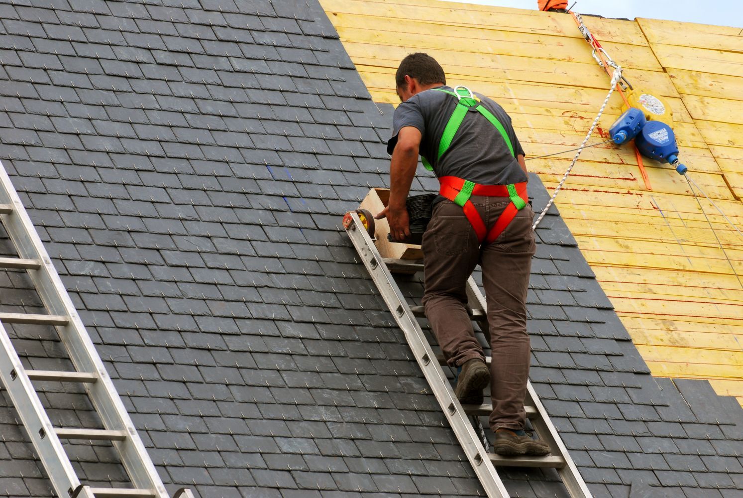 Our roof restoration experts onsite in Pagosa Springs, CO