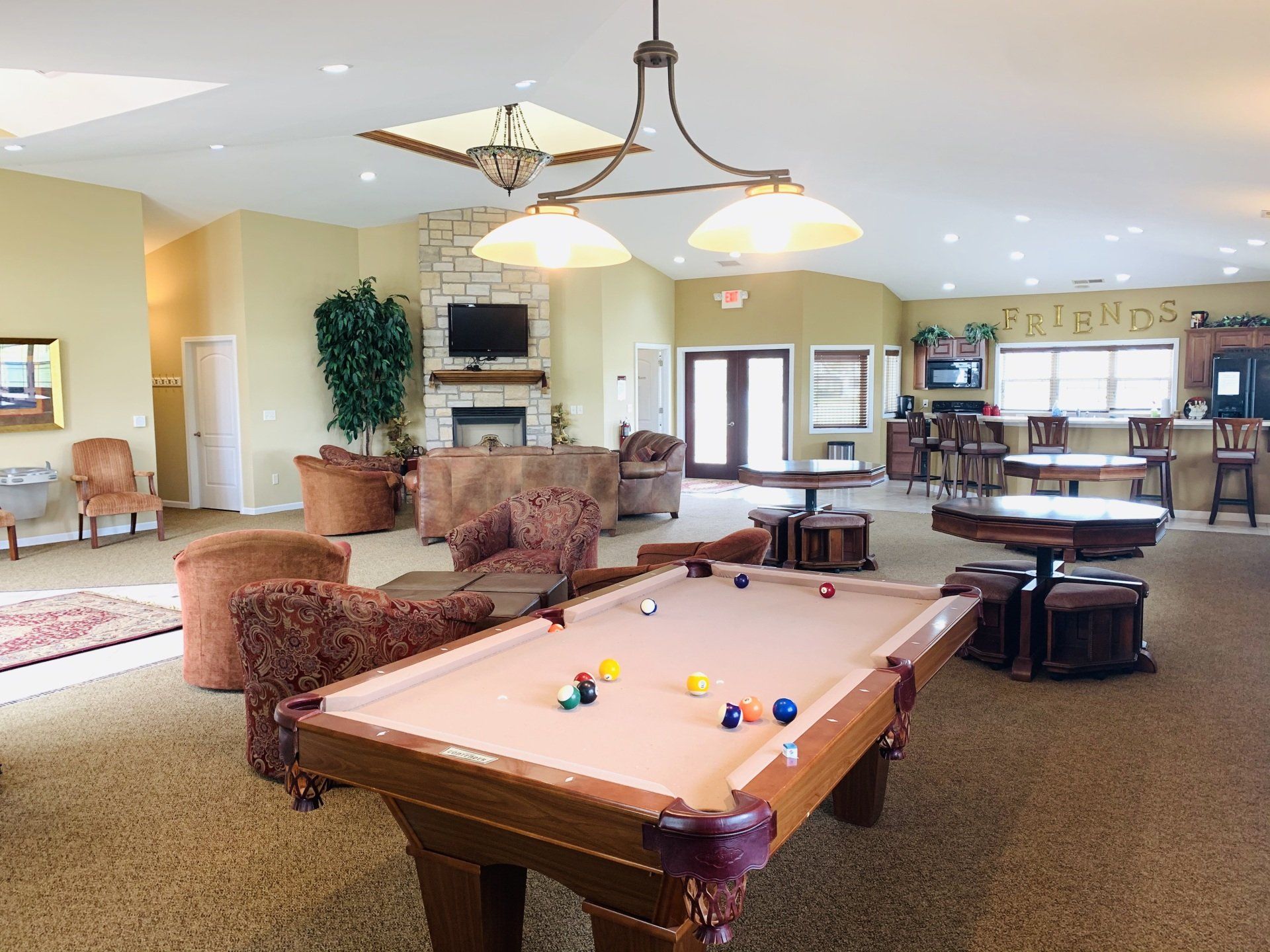 Sun Pointe Village Clubhouse Pool Hall | Kenosha, WI