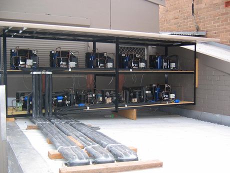 pr refrigeration chiller engine