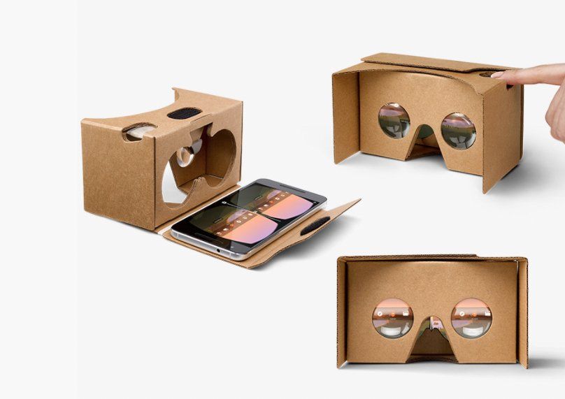 Visore di cartone ecologico ed economico per Virtual Tour come simpatico gadget