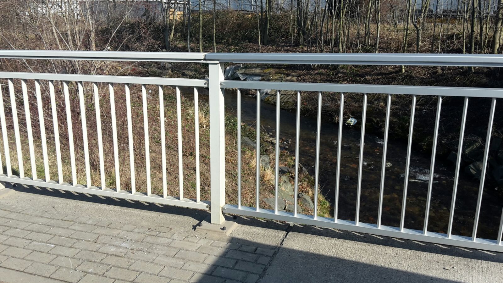 Füllstabgeländer Aluminium