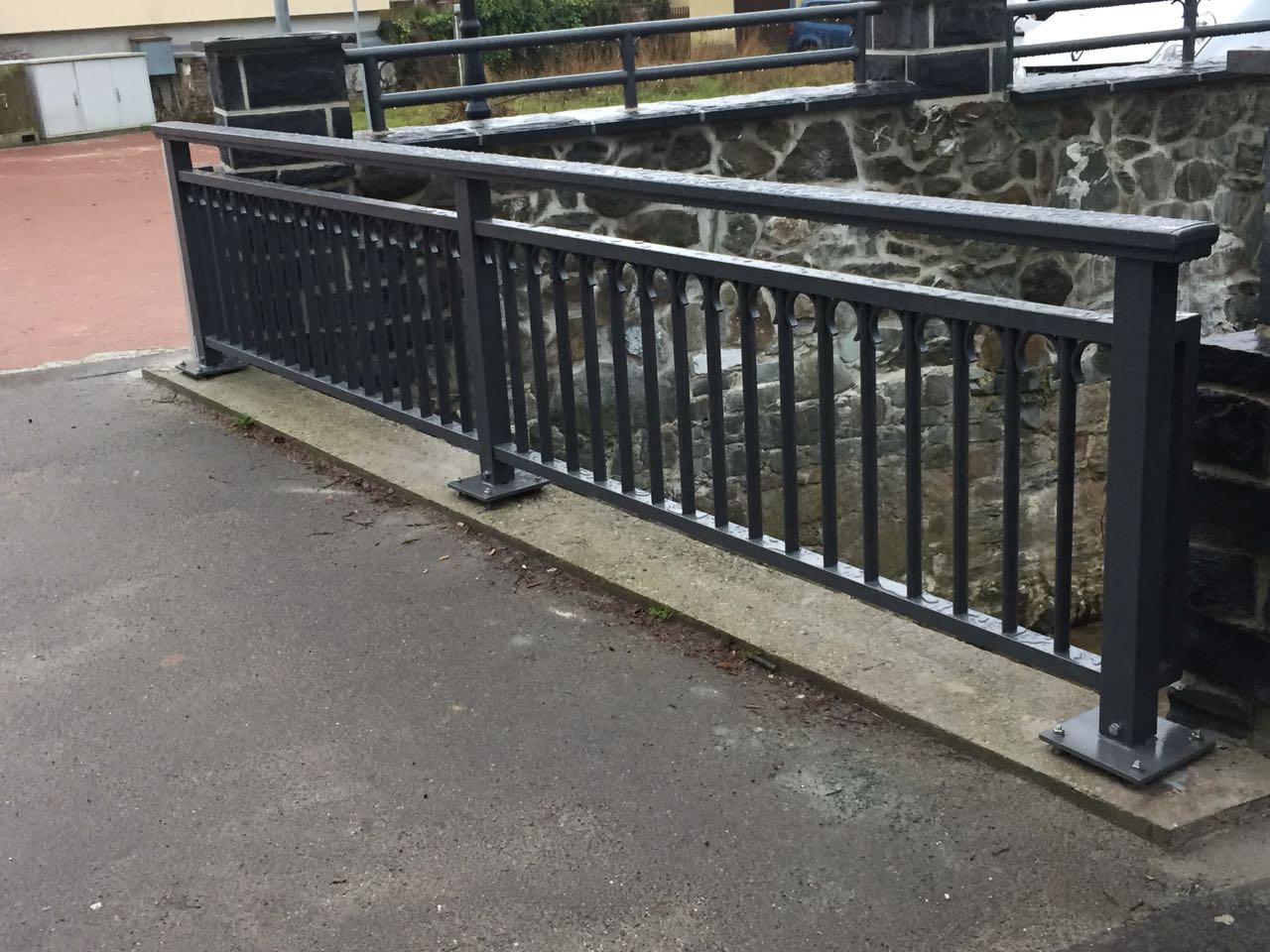 Füllstabgeländer Aluminium