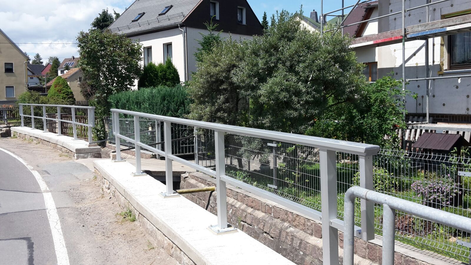 Holmgeländer Aluminium Geländer