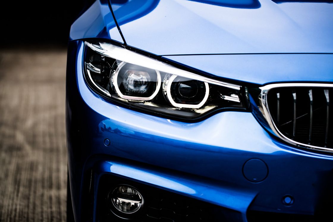 BMW headlamp