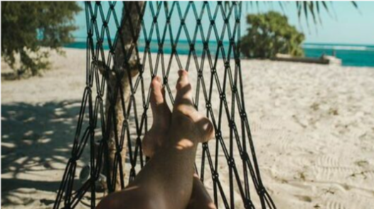 hammock on beach