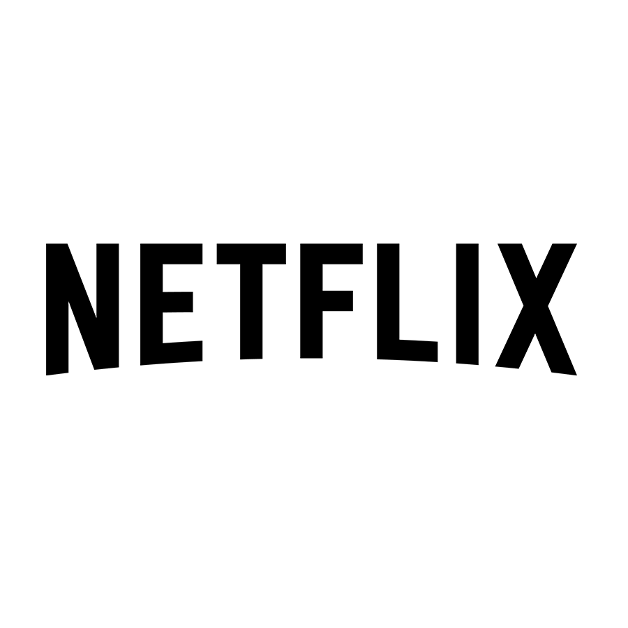 The netflix logo is black and white on a white background.