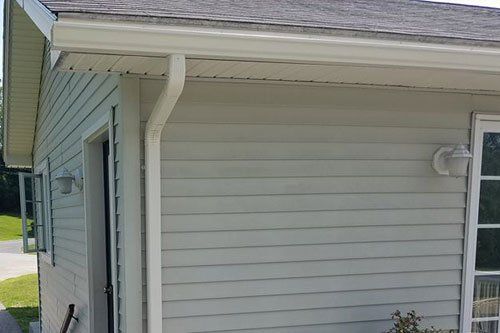 Local Home Featuring Seamless Gutters