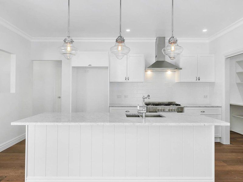 white dinning room