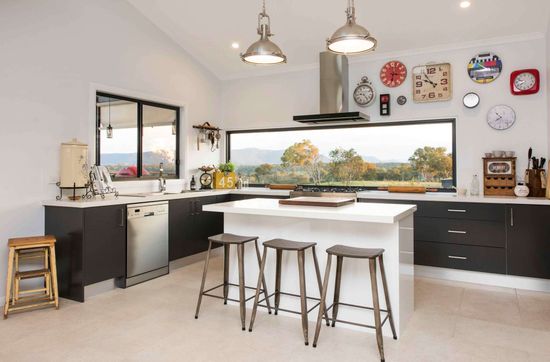 a kitchen with white theme