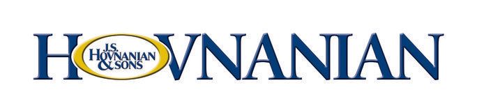 Blue and gold Hovnanian & Sons logo on a white background