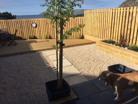 Decking for a beautiful garden