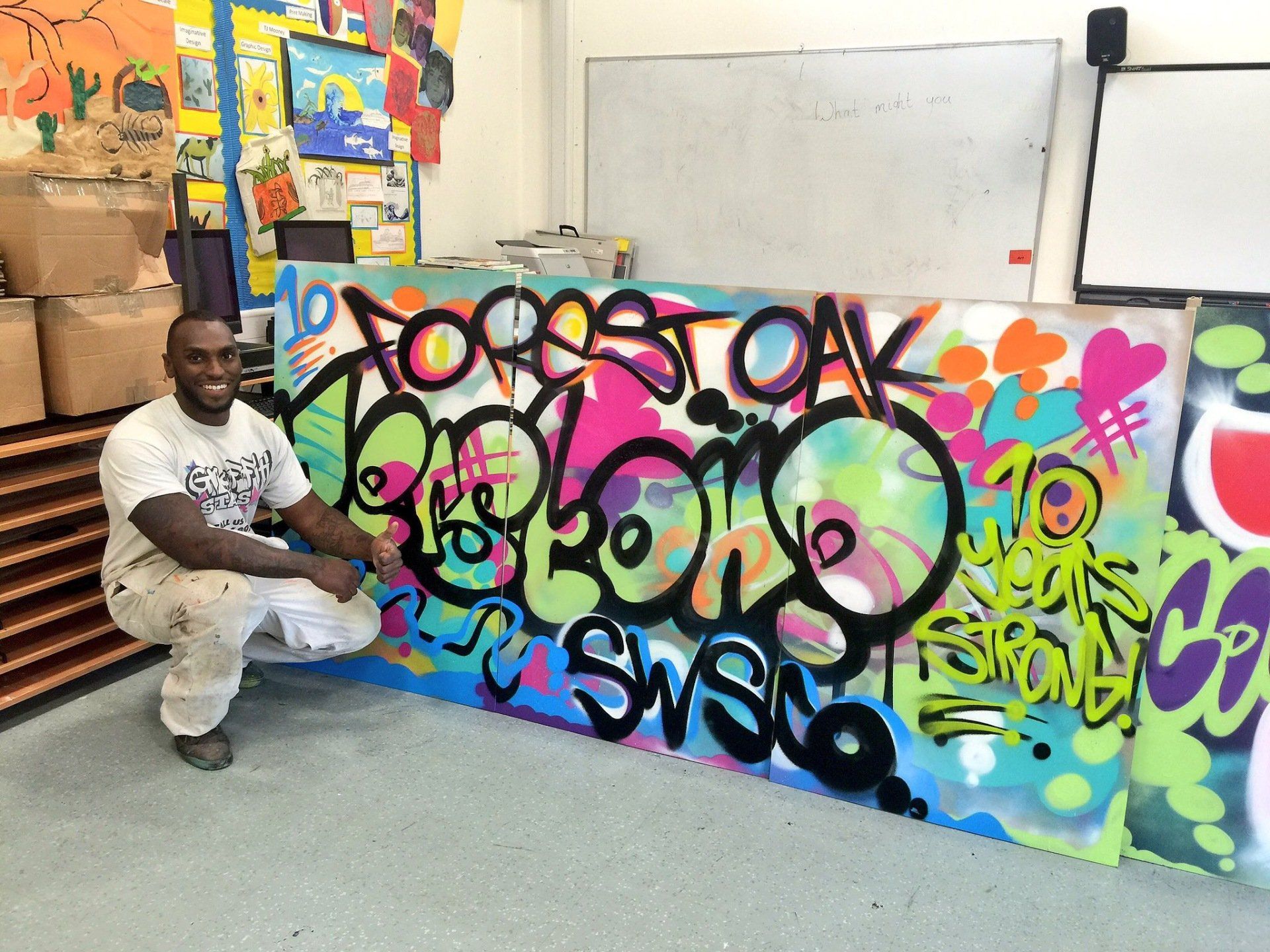 Graffiti Workshops SEN School