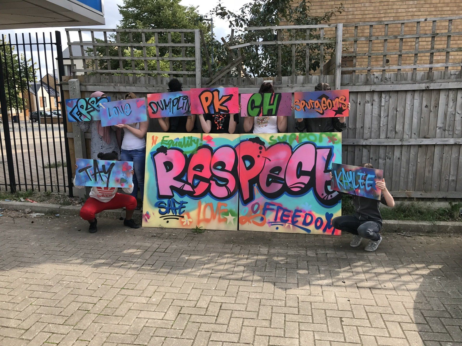 Respect Graffiti Birmingham