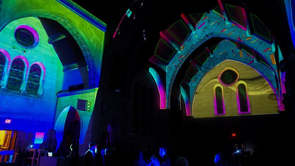 Chapel Projection Lighting