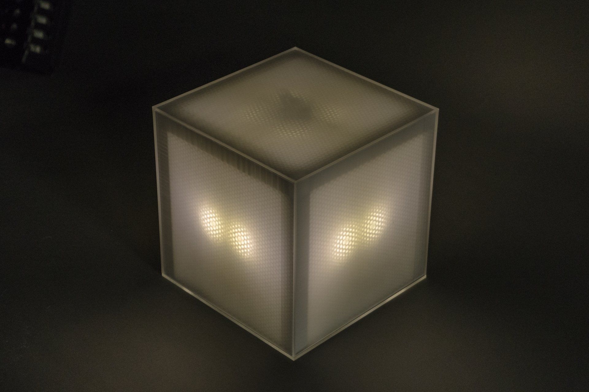 Cube Lamp detail