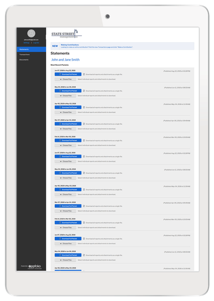 Owner Portal Screenshot