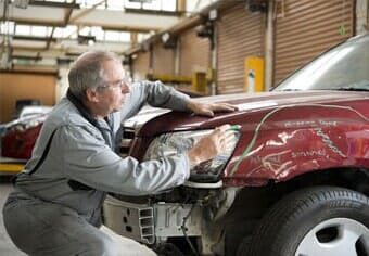 Dent Repair — Body Work in Manchester, NH Dent Repair — Body Work in Manchester, NH