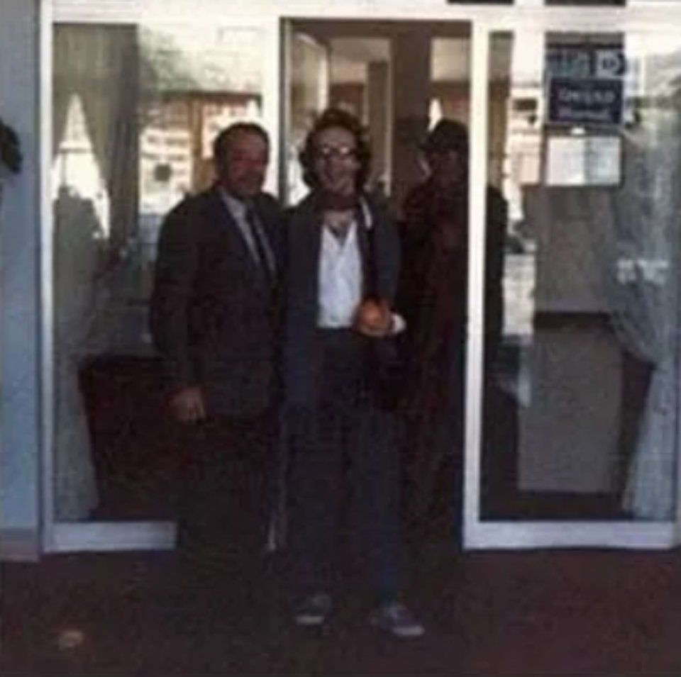 Foto con Benigni