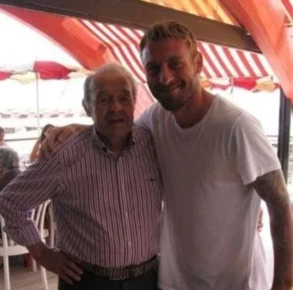 Foto con De Rossi