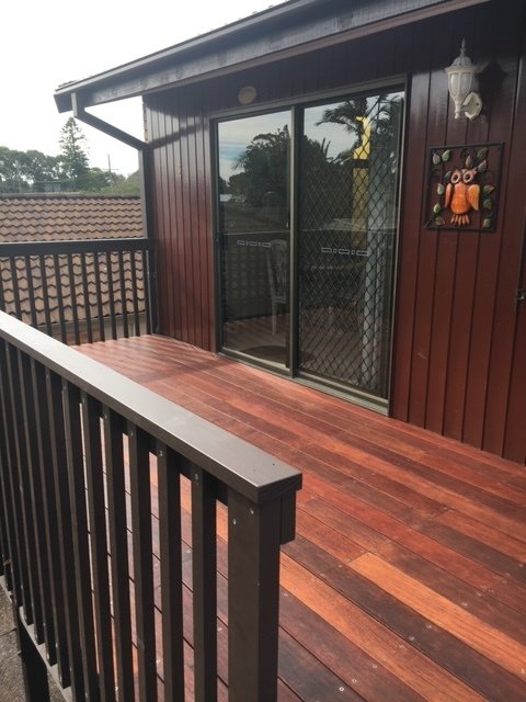 verandah merbau builder central coast