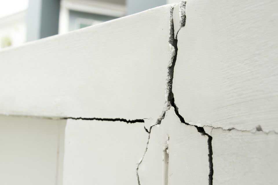 Cracked Concrete Wall Repair — Bonilla Foundation Repair
