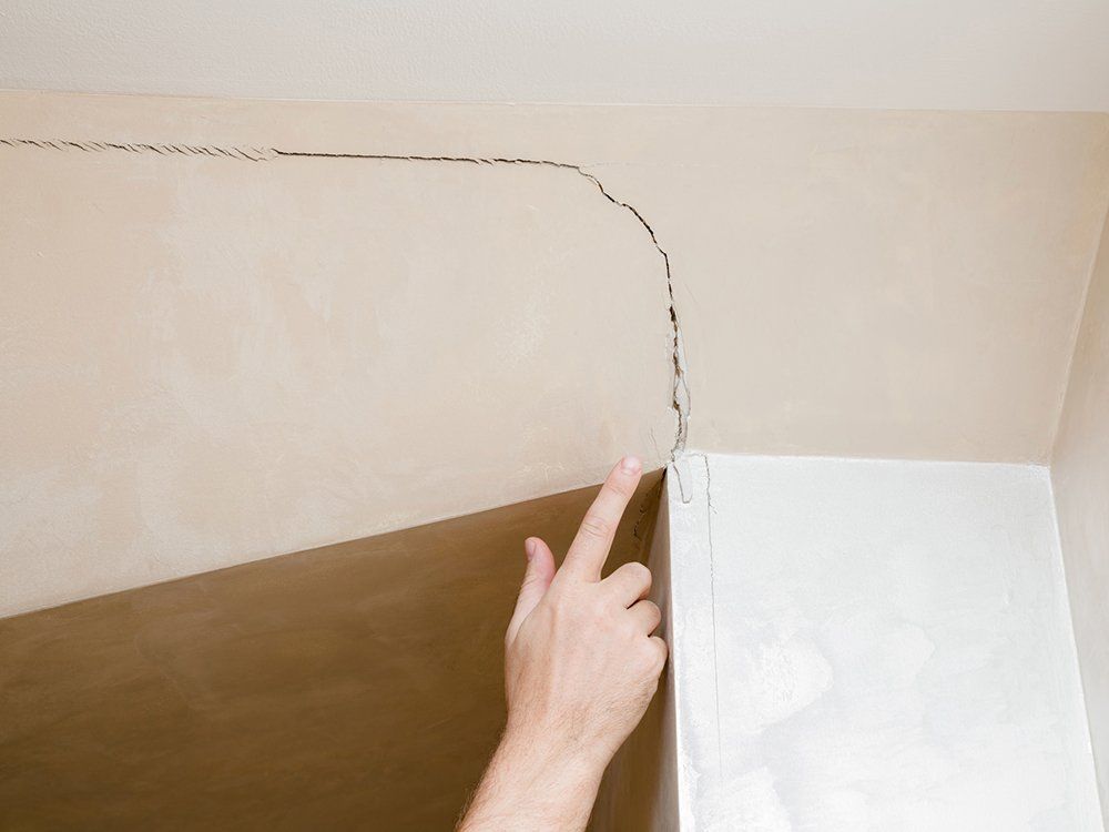 Ceiling Cracks Repair — Bonilla Foundation Repair