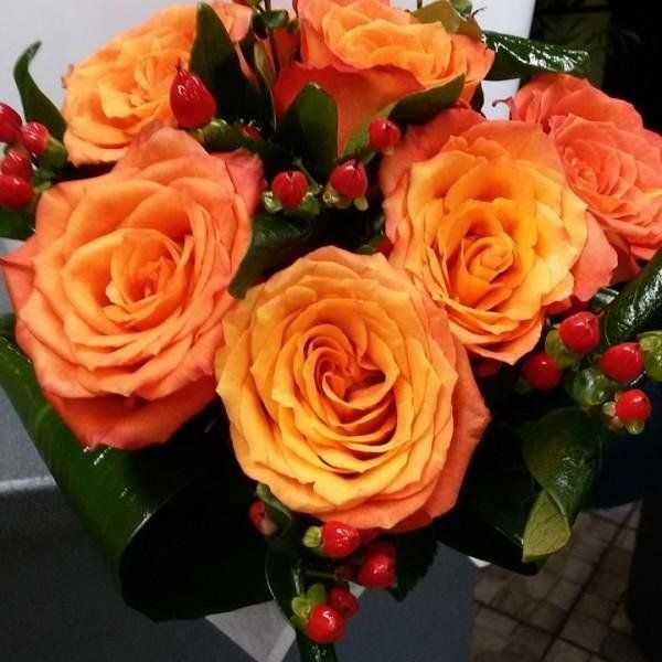 rose arancioni