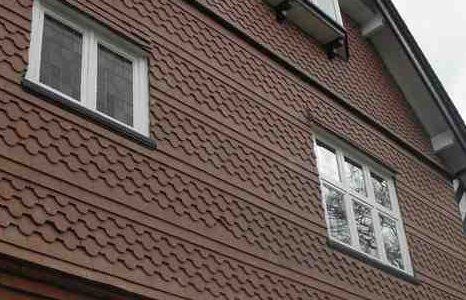 stain removal from the brick walls