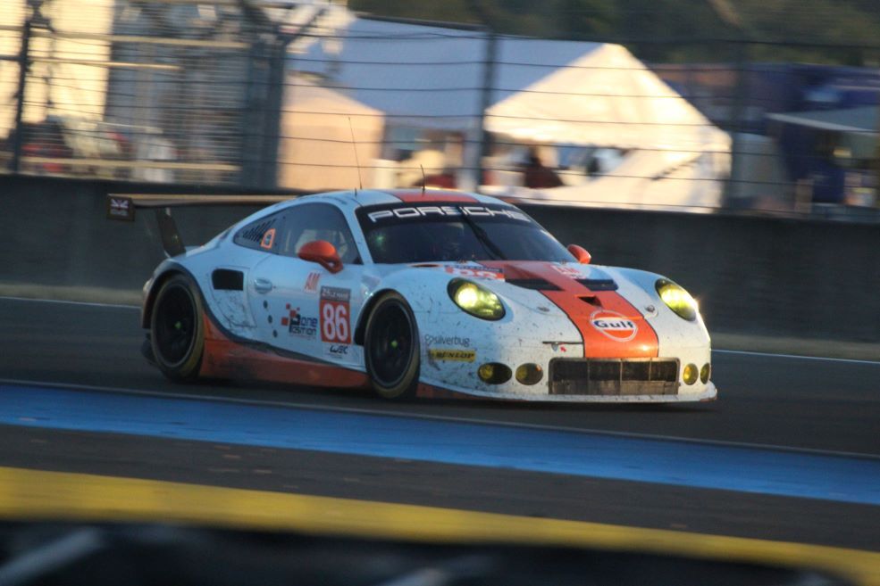 Porsche 991.1 RSR (Gulf Racing UK) - LM GTE AM - #86 Mike Wainwright, Ben Barker & Nick Foster